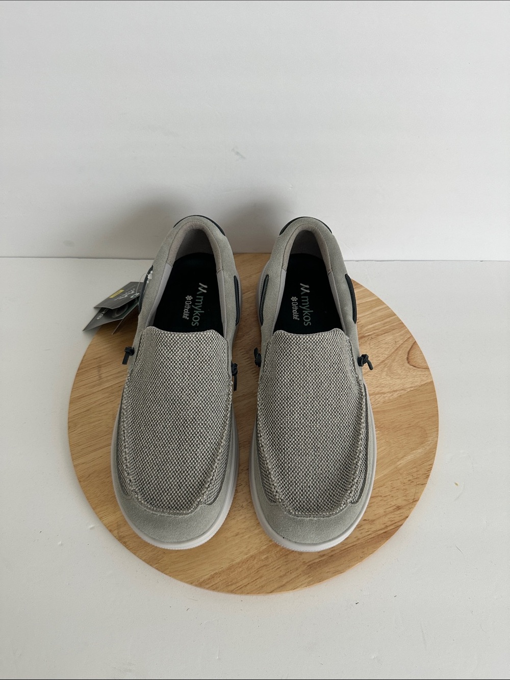 mykos Calvin Mens Round Closed Toe Slip-On Shoe